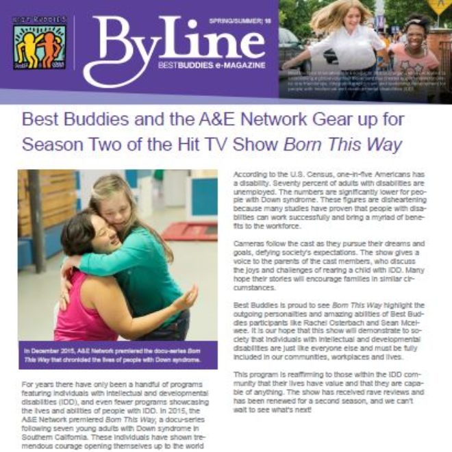 2016 Best Buddies Spring/Summer Byline is in!