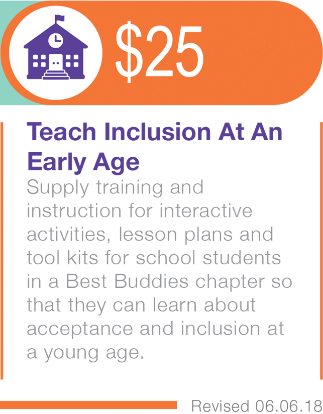 $25 Teach Inclusion At An Early Age