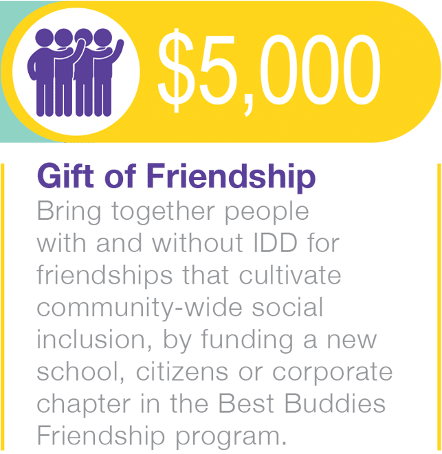 $5,000 Gift of Friendship