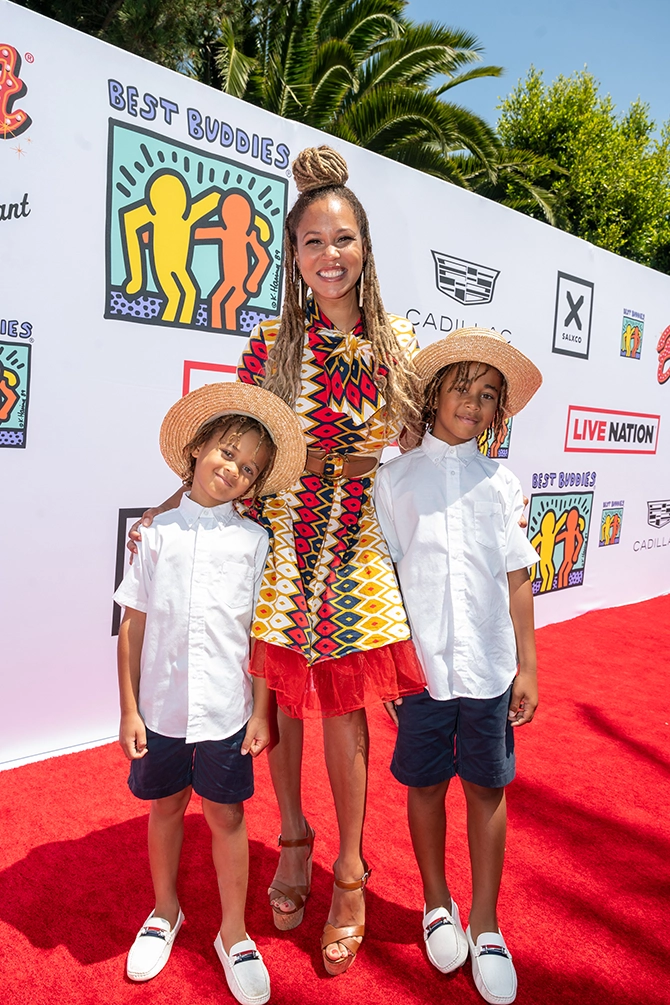 HGTV Host Breegan Jane with her sons.