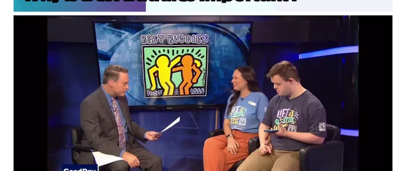 Best Buddies North Texas Ambassador First Person to Use an AAC Device on Dallas Morning Show